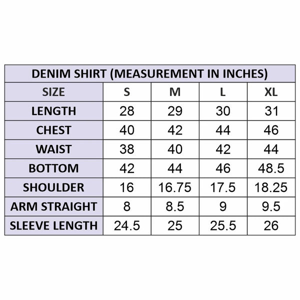 LC-ADSH026 Women's Light Wash Western Denim Shirt with Hand-Tooled Black Backed Floral Leather Yoke