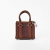 ADCHM109 American Darling Genuine Leather Mini Tote Bag Charm