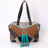 LC-KBG189 Tote Genuine Leather women bag western Bag