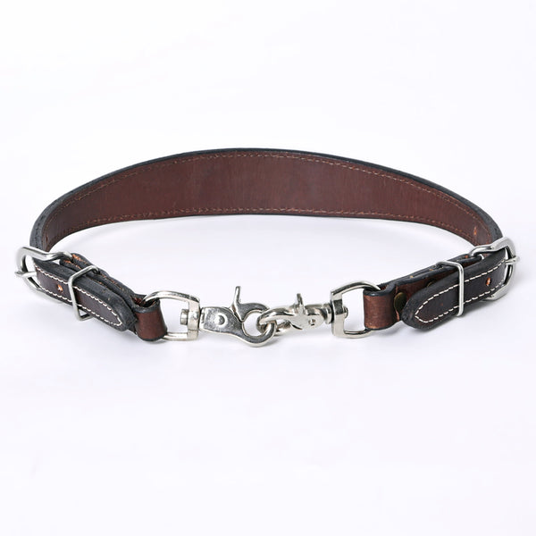 BER345-Western Leather Wither Straps