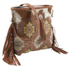 LC-KB207 Large Crossbody Upcycled Canvas Ladies Bag