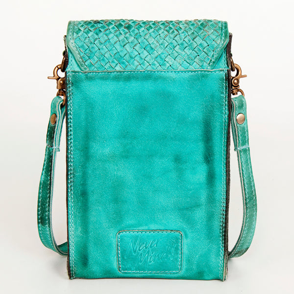 LC-NMBGM134 Cell phone Holder Genuine Western Leather Women Bag