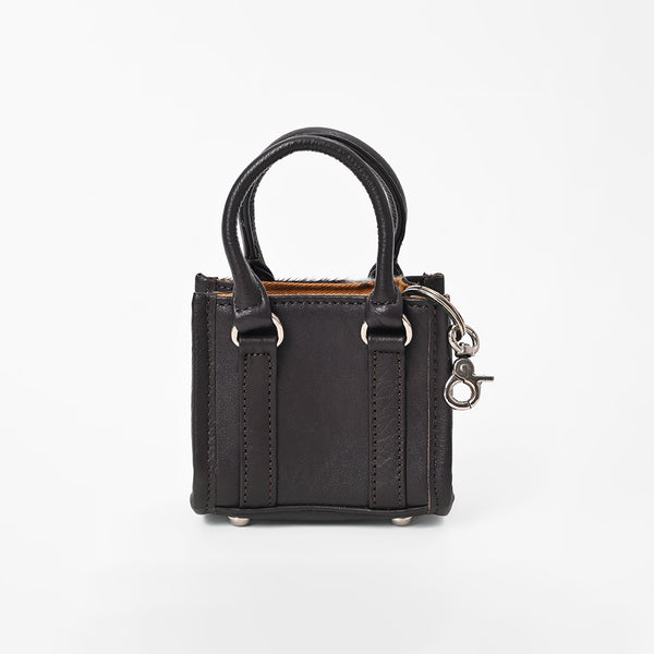 ADCHM109 American Darling Genuine Leather Mini Tote Bag Charm