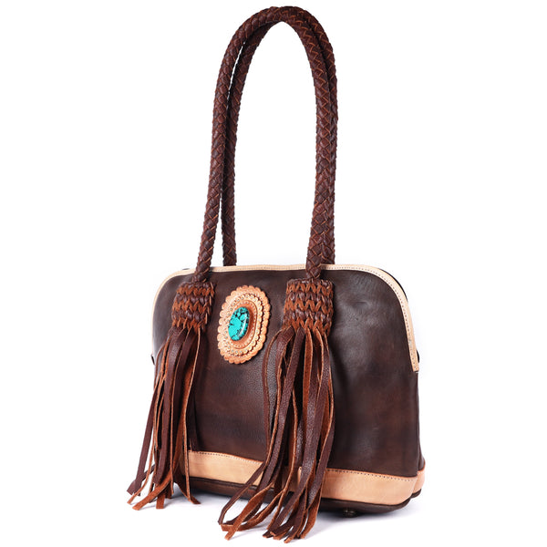 LC-ADBGM333 Tote Genuine Western Leather Women Bag