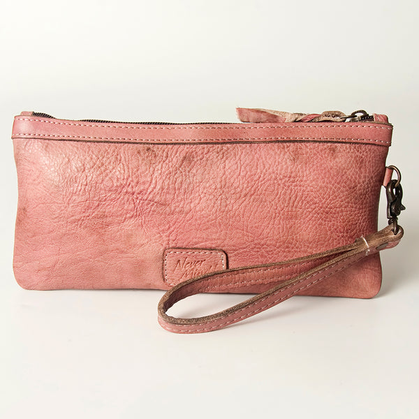 LC-NMBG101 Wristlet Genuine Leather women bag western Bag