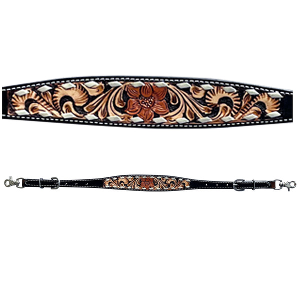 BER351-Western Leather Wither Straps