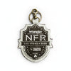 Official PRCA & NFR Licensed Collection®️ Genuine Hair-on Shield Keychain Bag Charm