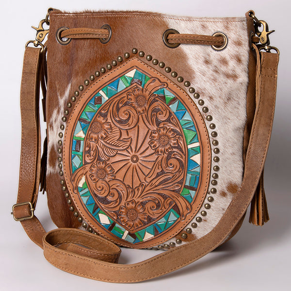 ADBGK126 Bucket Genuine Western Leather Women Bag Cady