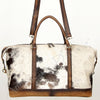 LC-ADBGI134 Duffel Hair On Genuine Western Leather Women Bag