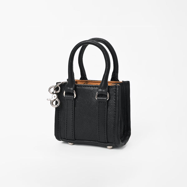 ADCHM109 American Darling Genuine Leather Mini Tote Bag Charm