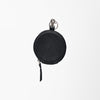 ADCHM110 American Darling Genuine Leather Black Round Coin Purse Bag Charm