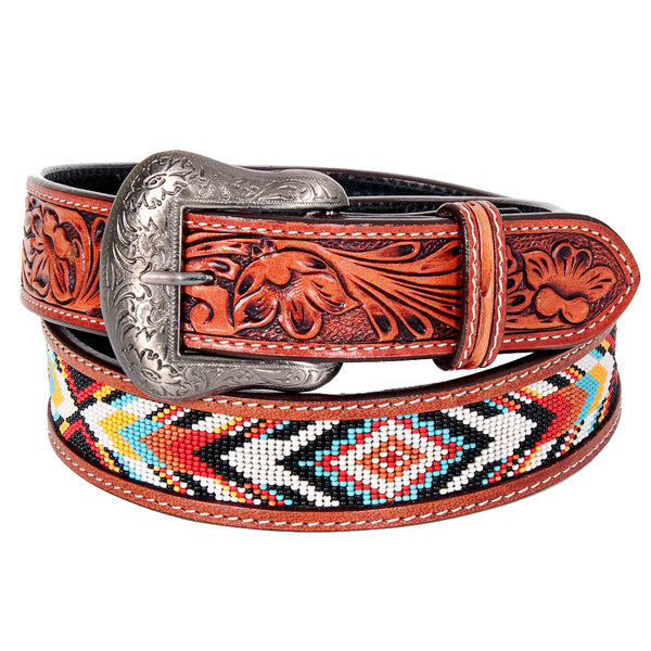 BEE101-Premium QualityWestern Leather Belt