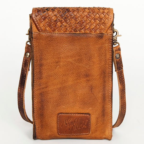 LC-NMBGM134 Cell phone Holder Genuine Western Leather Women Bag
