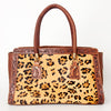 LADBGI174 Tote Hair On Genuine Western Leather Women Bag
