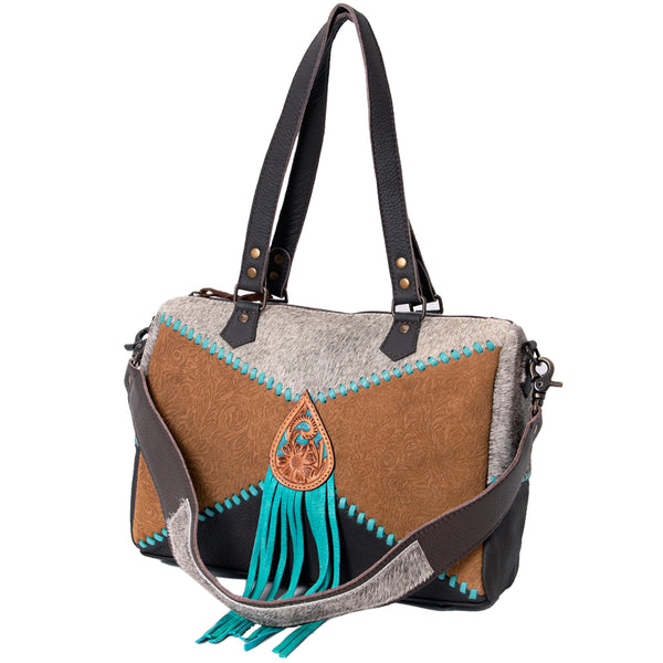 LC-KBG189 Tote Genuine Leather women bag western Bag