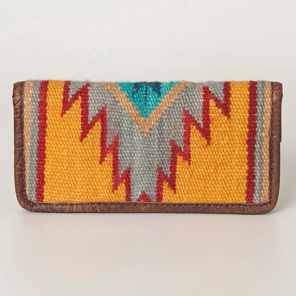 ADBG644 American Darling Southwestern Saddle Blanket Wallet with Genuine Leather Trim