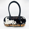 Official PRCA & NFR Licensed Collection® Genuine Hair-On with Tooled Leather Belt Shoulder Bag