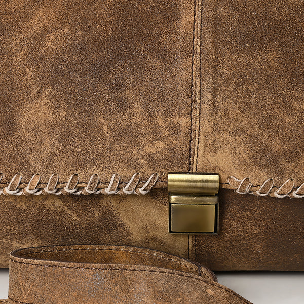 ADBGA535 American Darling Western Leather Briefcase Full Grain Genuine Leather