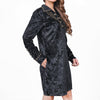 ADDR013 American Darling Black Velvet Fabric Dress Studded Concho Western Tunic Top