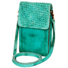 LC-NMBGM134 Cell phone Holder Genuine Western Leather Women Bag