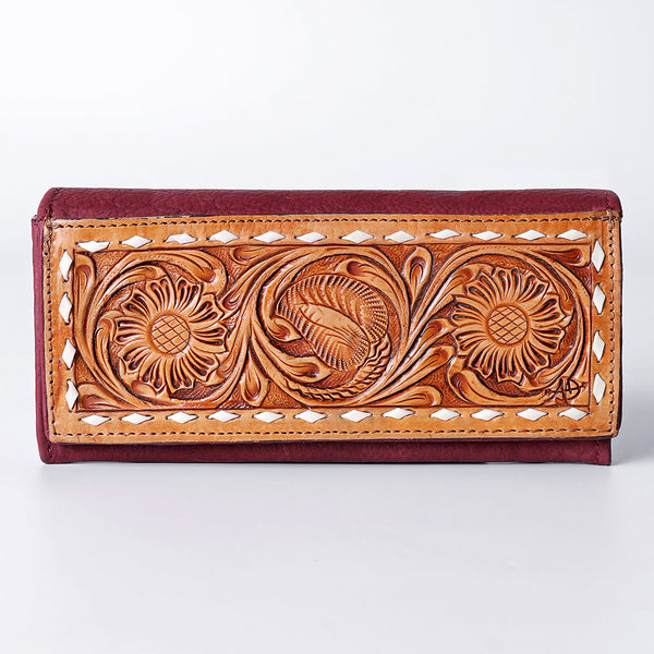 LC-ADBGZ404F Wallet Genuine Western Leather Women Bag