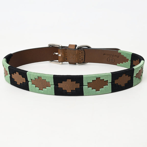 BEG101-Western Leather Dog Collar