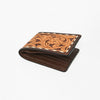 ADBG1592 American Darling Hand-Tooled Leather Wallet Hand Bag with Western Buck Stitching & Floral Detailing