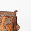 ADBG1632 American Darling Hand-Tooled Leather Cross Body Bag with Floral Carving, Fringes & Western Detailing
