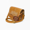 ADBG1692 American Darling Small Leather Crossbody | Western Boot Stitched