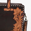 ADBG1822 American Darling Hand Tooled Genuine Leather Professional Briefcase