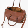 ADBG1878 Speedy Hand Tooled Hair onGenuine Leather Women Bag