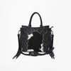 ADBG1889 Tote Hand Tooled Hair on Genuine Leather Women Bag