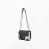 ADBG1949 American Darling Hair On Hide Quilted Leather Chain Strap Crossbody Bag