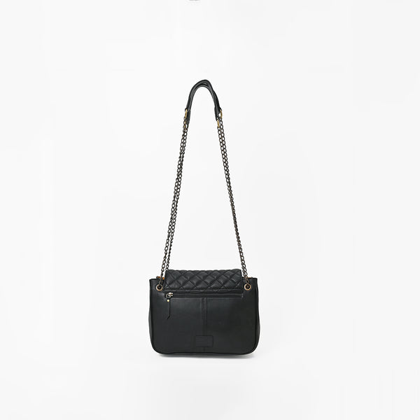 ADBG1949 American Darling Hair On Hide Quilted Leather Chain Strap Crossbody Bag