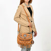 ADBGA1004 Crossbody Genuine Leather Women Bag