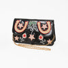 ADBGA1247 American Darling Western Horseshoe Embroidered Genuine Leather Crossbody