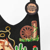 ADBGA1248B American Darling Genuine Suede Embroidered Western Hobo Black Shoulder Bag