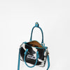 Official PRCA & NFR Licensed Collection®️Hair-on-Hide & Genuine Leather Speedy Bag