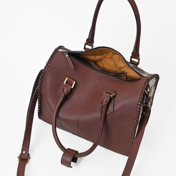 Official PRCA & NFR Licensed Collection®️ Hair-on-Hide & Genuine Leather Speedy Bag