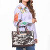 Official PRCA & NFR Licensed Collection®️ Hair-on-Hide & Genuine Leather Speedy Bag