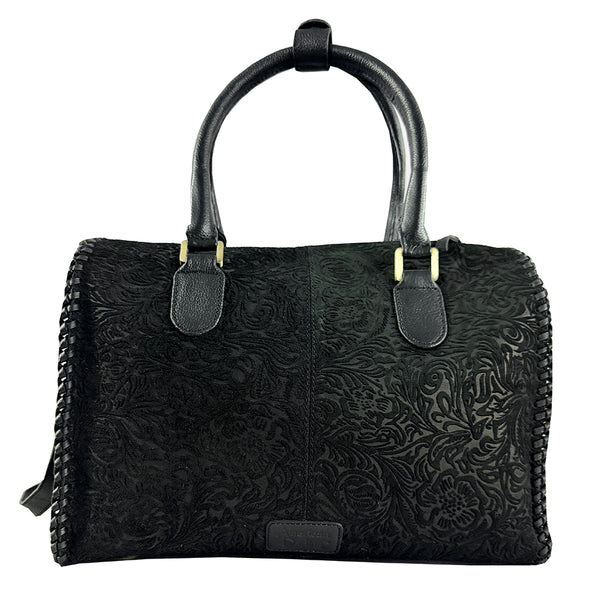 Official PRCA & NFR Licensed Collection®️Genuine Embossed Leather Speedy Bag
