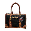Official PRCA & NFR Licensed Collection®️ Hand-Tooled Embossed Western Leather Speedy Bag