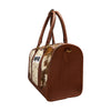 Official PRCA & NFR Licensed Collection®️ Genuine Hair-on & Hand-Tooled Leather Speedy Bag