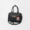 Official PRCA & NFR Licensed Collection®️ Black Genuine Western Leather Speedy Bag