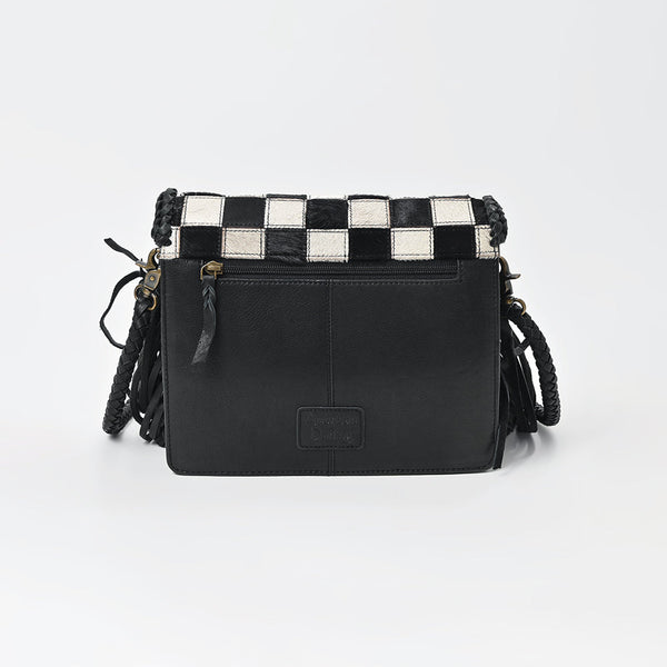 ADBGM861 Crossbody Hair on Genuine Leather Women Bag