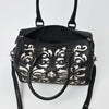 ADBGM897 Western Floral Overlay Leather Speedy Bag - American Darling