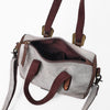 ADBGZ1081 American Darling Hand Tooled Leather Western Buckle Barrel Satchel Bag