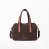 ADBGZ1097 American Darling Genuine Suede Leather Western Buckle Barrel Satchel Bag