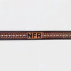 Official PRCA & NFR Licensed Collection®️ Western Brown Tooled Leather Belt