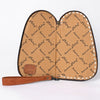 ADGC107 Genuine suede & Tooled Leather Pistol Case - Western Stitch Detail by American Darling